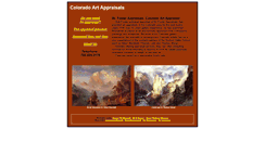 Desktop Screenshot of coloradoartappraisals.com